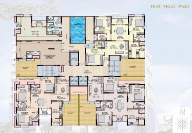 550 sqft, 1 bhk BuilderFloor in Builder Project Indirapuram Shakti Khand 4, Ghaziabad at Rs. 22.1100 Lacs