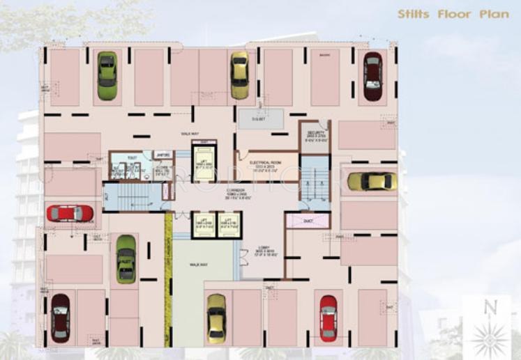 550 sqft, 1 bhk BuilderFloor in Builder Project Indirapuram Shakti Khand 4, Ghaziabad at Rs. 22.1100 Lacs