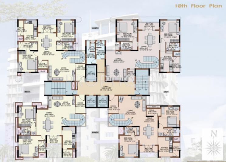 550 sqft, 1 bhk BuilderFloor in Builder Project Indirapuram Shakti Khand 4, Ghaziabad at Rs. 22.1100 Lacs