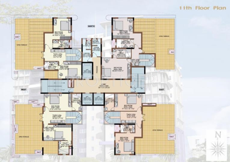 550 sqft, 1 bhk BuilderFloor in Builder Project Indirapuram Shakti Khand 4, Ghaziabad at Rs. 22.1100 Lacs