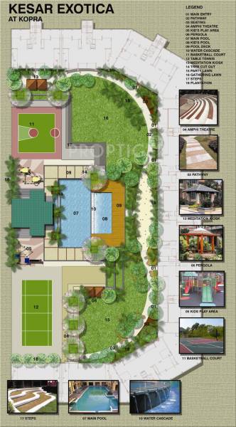 Images for Layout Plan of Kesar Exotica Phase I Basement Plus Ground Plus Upper 14 Floors