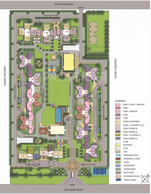 Images for Layout Plan of Ansal Sushant Serene Residency