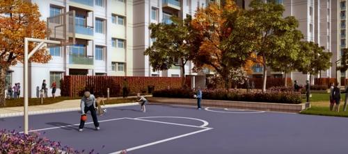  sushant-serene-residency Basketball Court