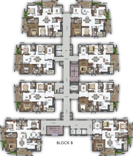 Images for Cluster Plan of S and S Green Avani and Ayush at Green Grace