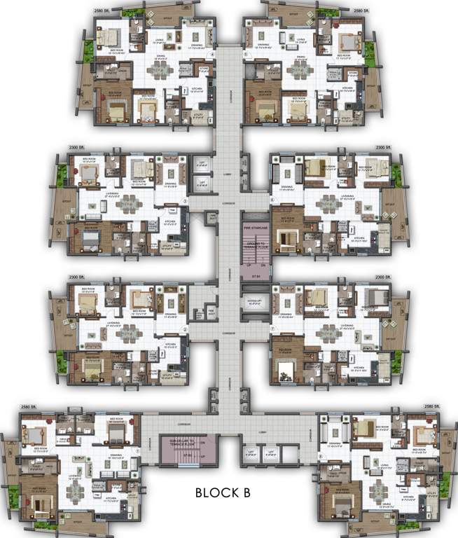 Images for Cluster Plan of S and S Green Avani and Ayush at Green Grace