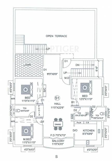 Images for Cluster Plan of Guru Homes Galaxy Apartments