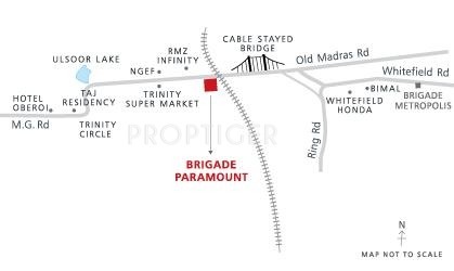  paramount Images for Location Plan of Brigade Paramount