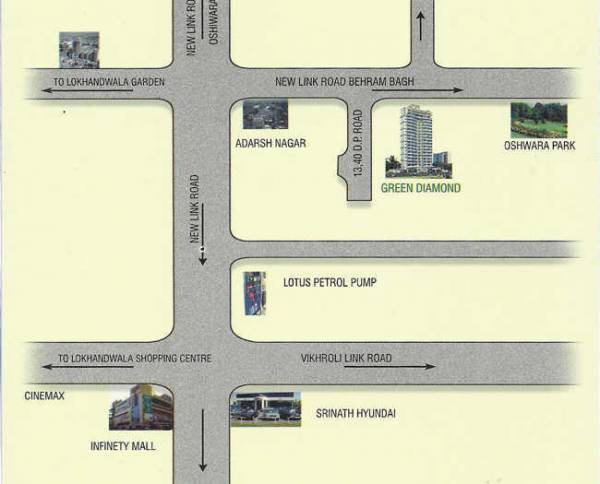 Location Plan green-diamond Location Plan