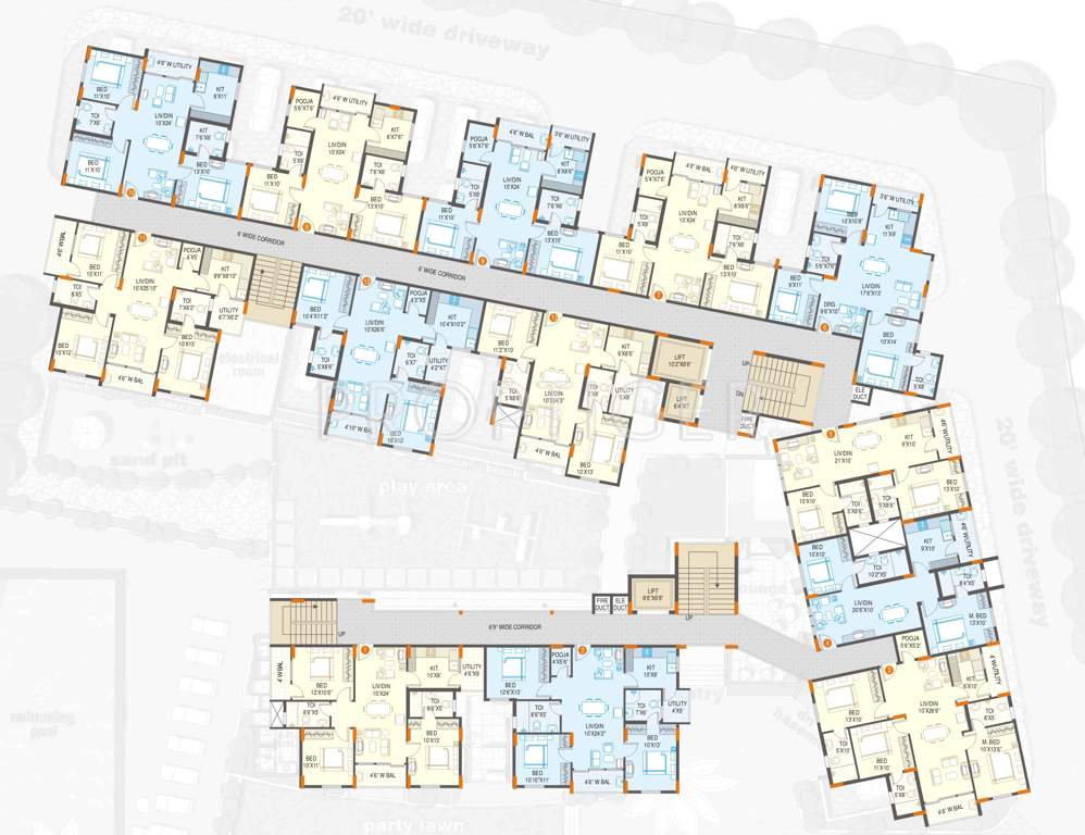 Images for Cluster Plan of SMR Holdings Vinay Meenakshi