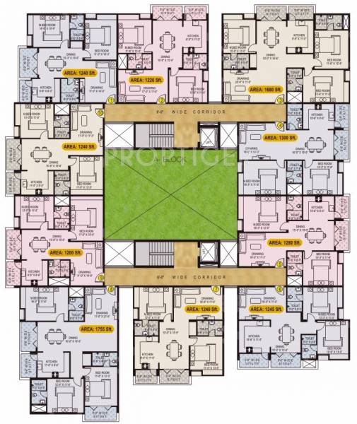Images for Cluster Plan of Lotus Petals