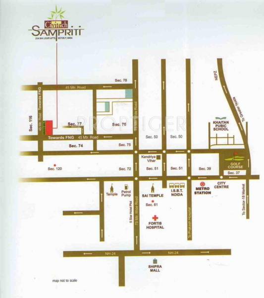 Images for Location Plan of Civitech Sampriti