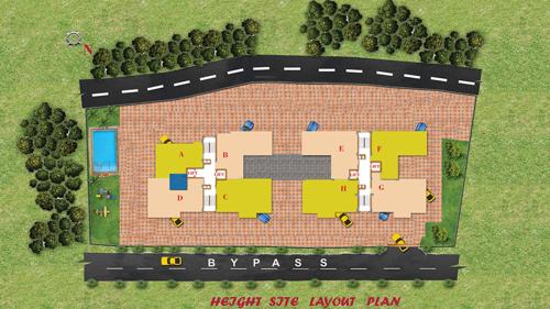  heights Images for Layout Plan of Rajwada Heights