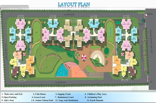  palm-court Images for Layout Plan of JKG Palm Court