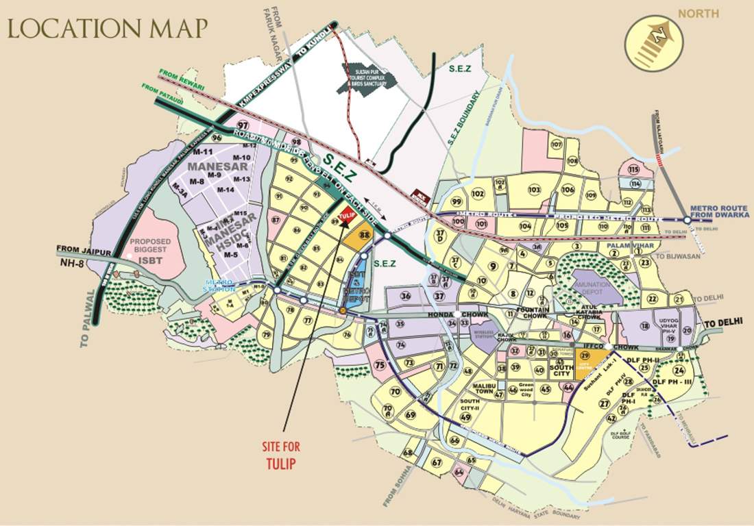 ace Images for Location Plan of Tulip Ace