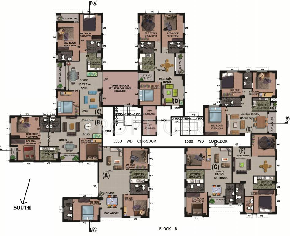 springfield Images for Cluster Plan of Rajwada Springfield
