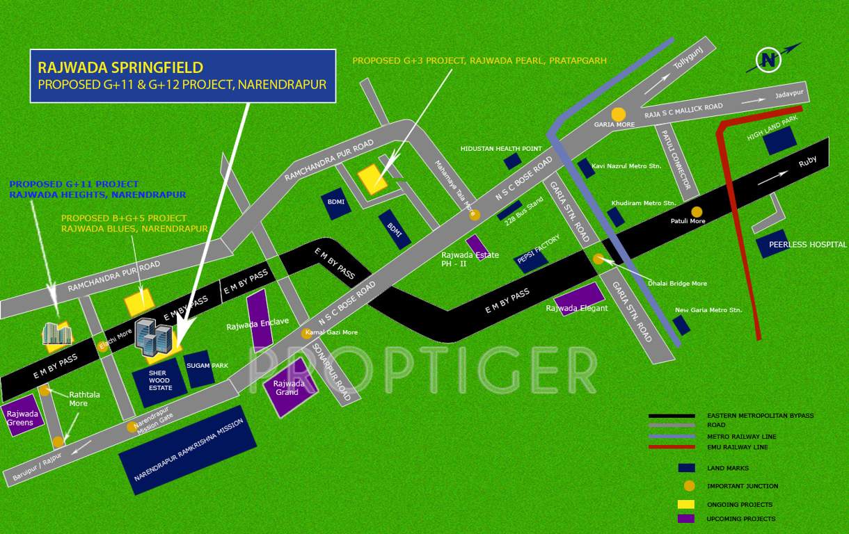 springfield Images for Location Plan of Rajwada Springfield