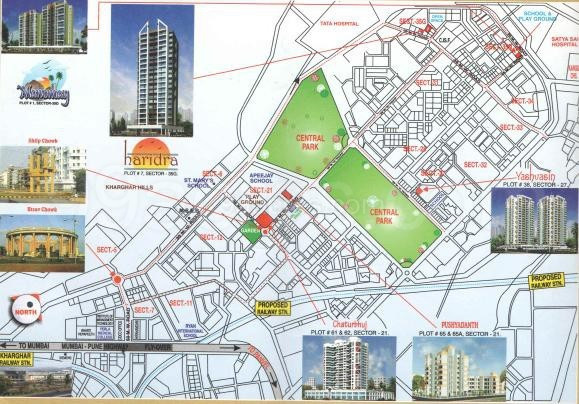  haridra apartment Location Plan