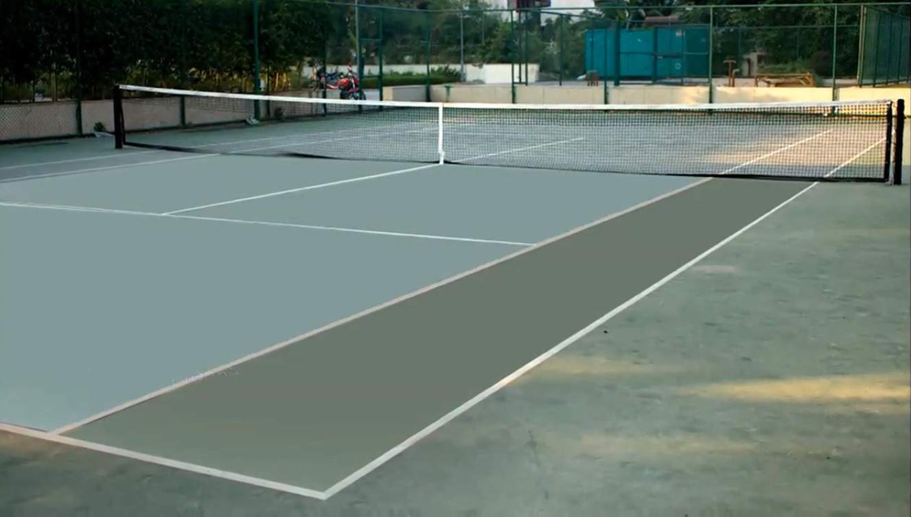 the vilas Tennis Court