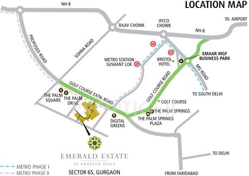  emerald-estate Images for Location Plan of Emaar Emerald Estate