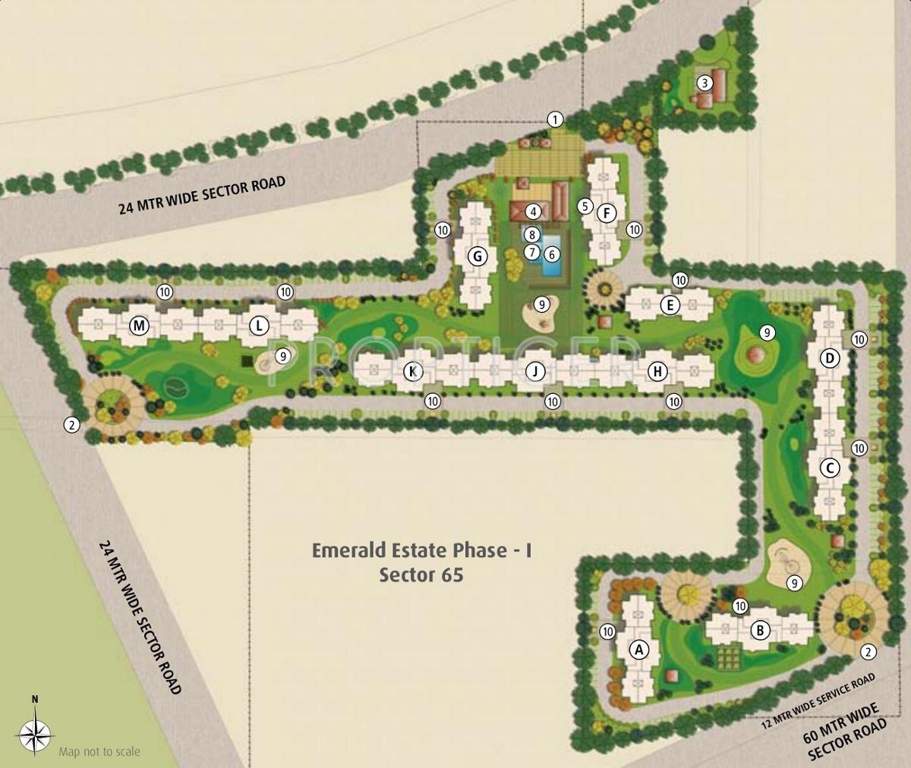 emerald estate Images for Master Plan of Emaar Emerald Estate