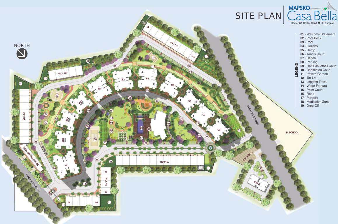 casa bella Images for Layout Plan of Mapsko Casa Bella