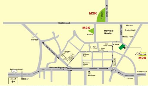  aura Images for Location Plan of M2K Aura