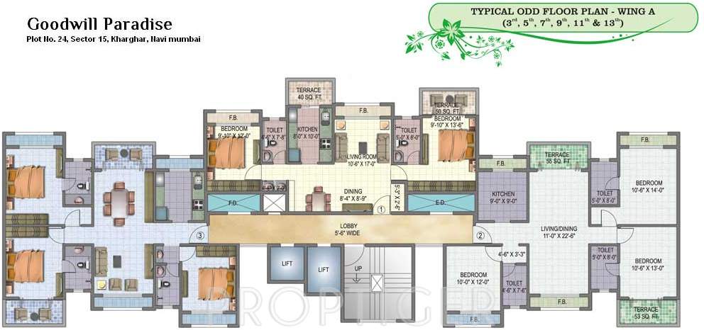  paradise Images for Cluster Plan of Goodwill Paradise