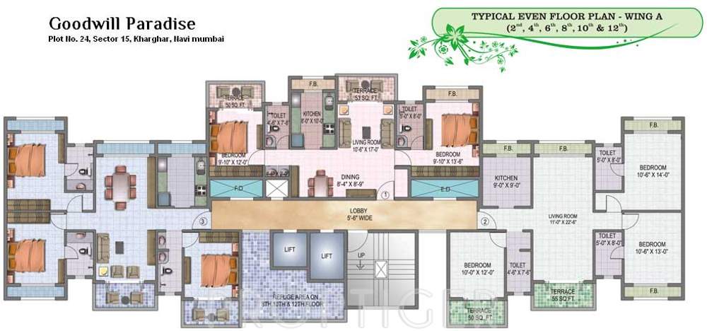  paradise Images for Cluster Plan of Goodwill Paradise