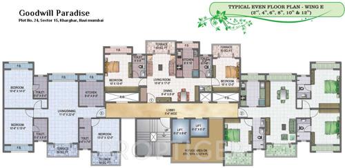  paradise Images for Cluster Plan of Goodwill Paradise