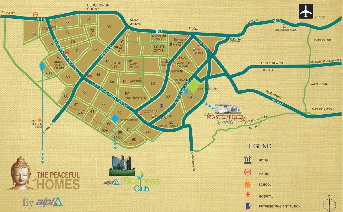 Images for Location Plan of AIPL The Peaceful Homes