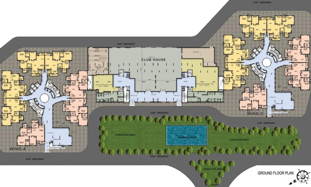  shanthi nivas Images for Cluster Plan of RNS Shanthi Nivas