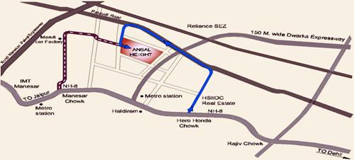 Images for Location Plan of Ansal Heights heights Images for Location Plan of Ansal Heights