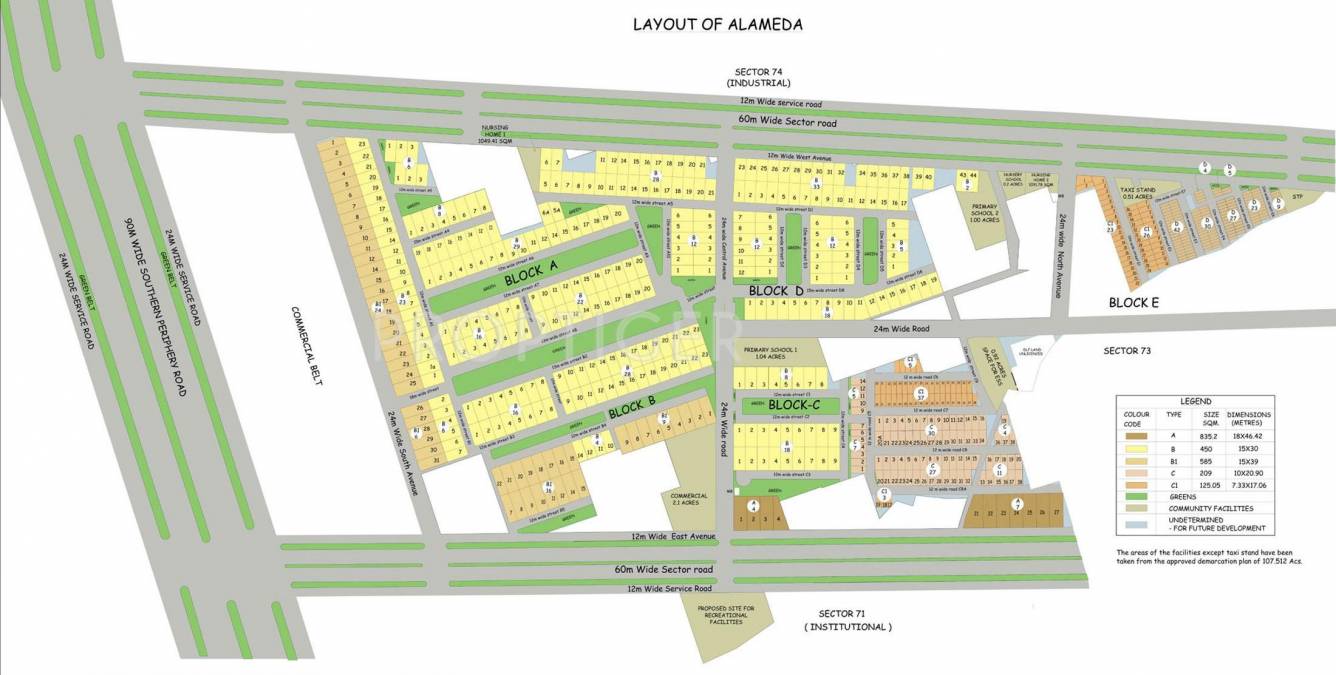 Images for Layout Plan of DLF Alameda