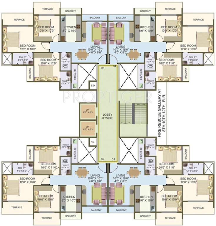 hyde park Images for Cluster Plan of Nisarg Hyde Park