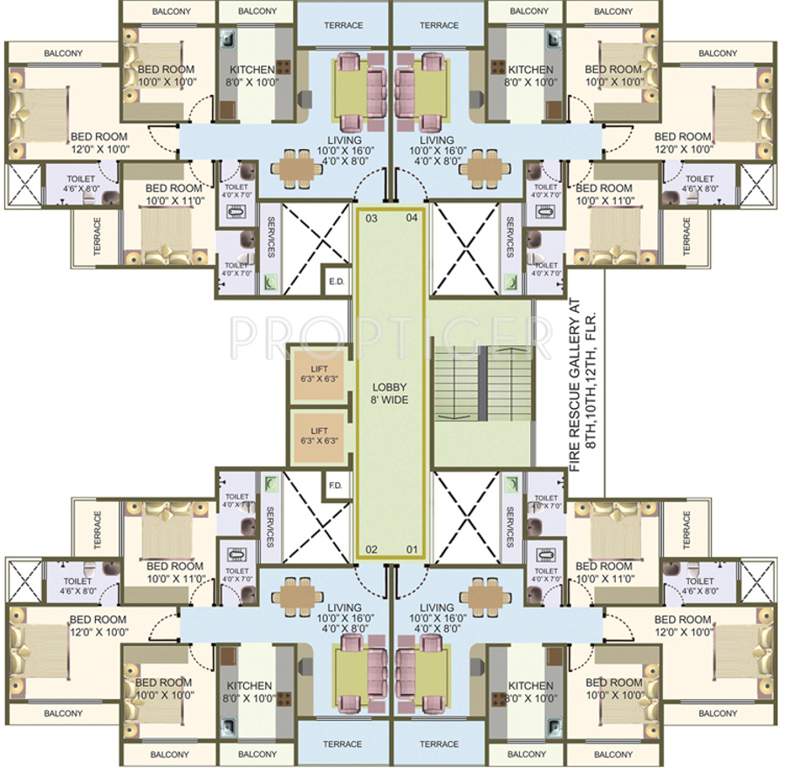  hyde park Images for Cluster Plan of Nisarg Hyde Park