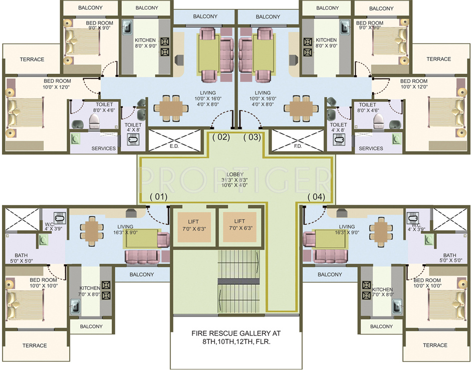 Images for Cluster Plan of Nisarg Hyde Park