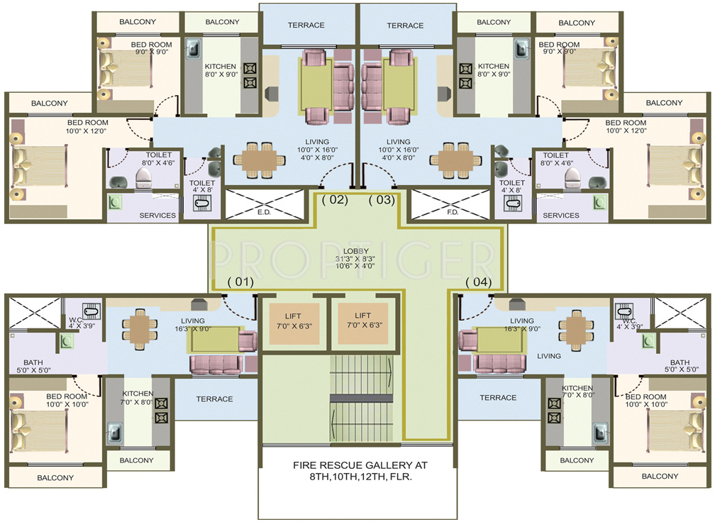 Images for Cluster Plan of Nisarg Hyde Park