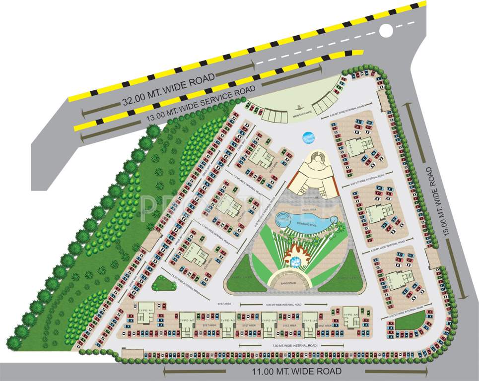  hyde park Images for Layout Plan of Nisarg Hyde Park
