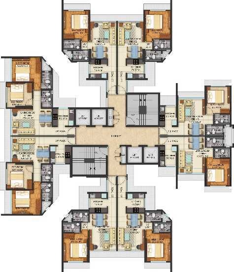  brizo-residency Brizo Residency Cluster Plan