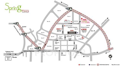  spring-floors Images for Location Plan of M2K Spring Floors