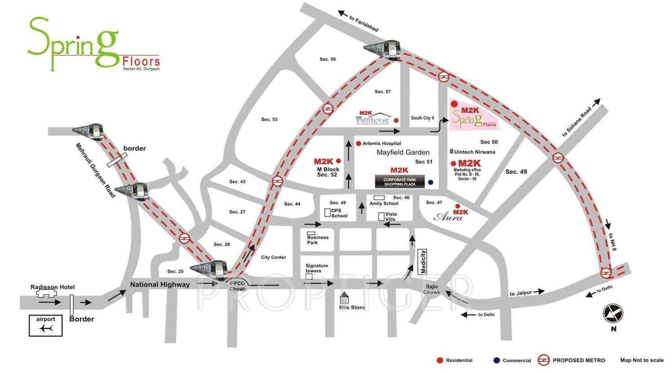  spring floors Images for Location Plan of M2K Spring Floors