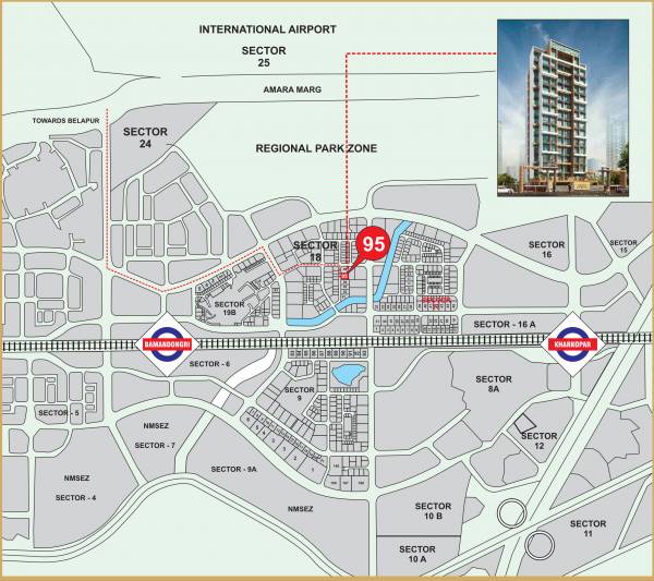  majestic Location Plan