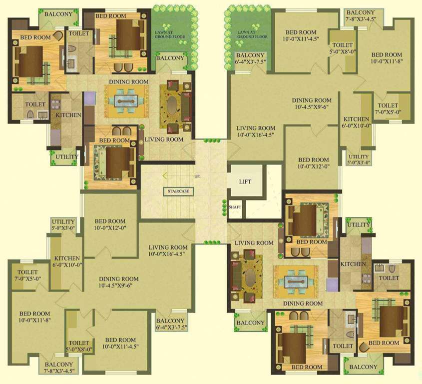 royal greens Images for Cluster Plan of Sare Royal Greens