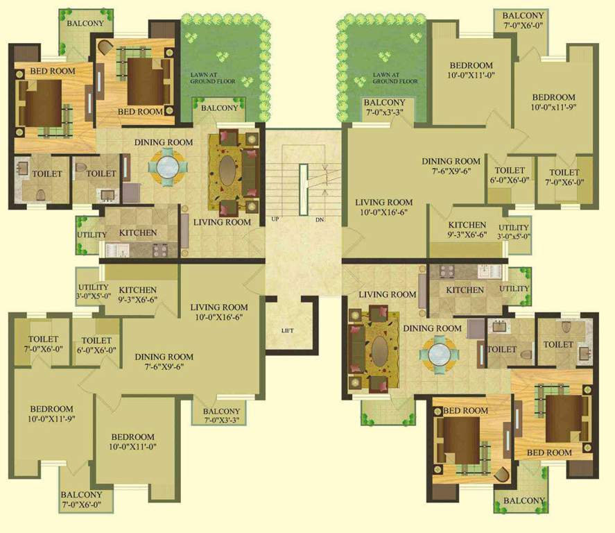 royal greens Images for Cluster Plan of Sare Royal Greens