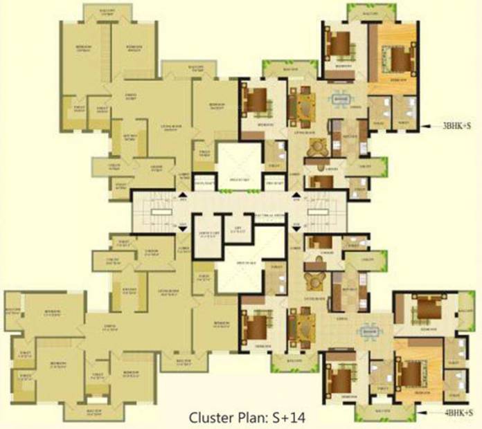 Images for Cluster Plan of Sare Royal Greens