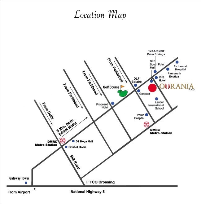 ourania Location Plan