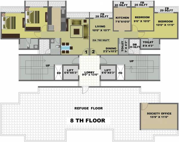 Images for Cluster Plan of Yash Yash Heights Images for Cluster Plan of Yash Yash Heights