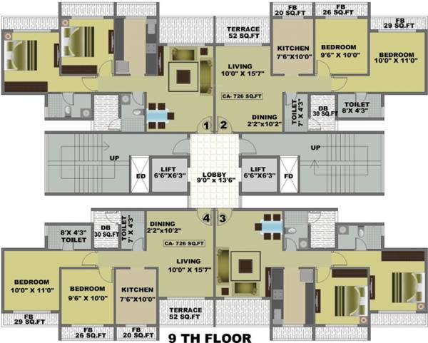 Images for Cluster Plan of Yash Yash Heights Images for Cluster Plan of Yash Yash Heights
