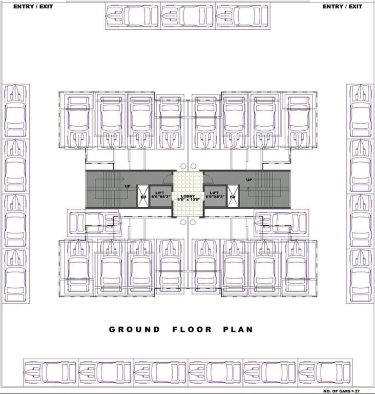 Images for Cluster Plan of Yash Yash Heights