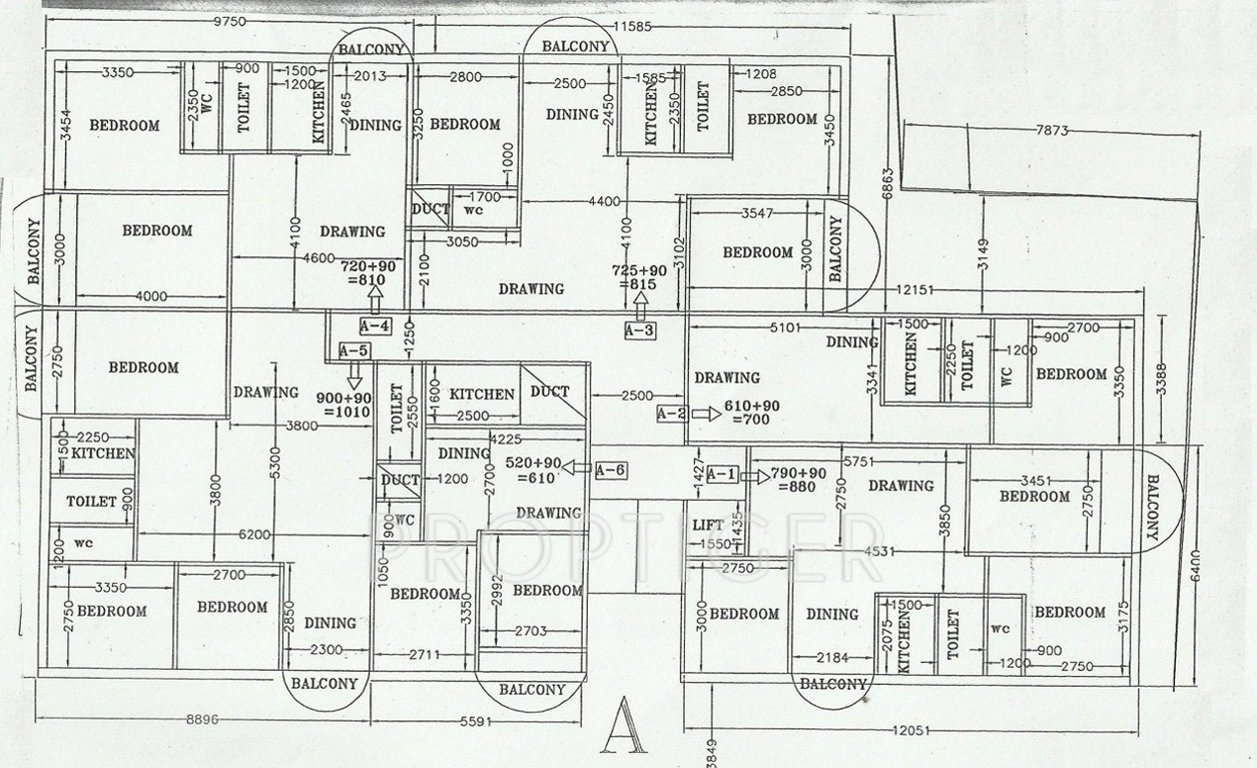 Images for Cluster Plan of Vibgyor Kings Hut